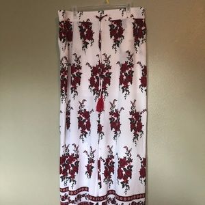 GUESS plazo rose dress bottoms